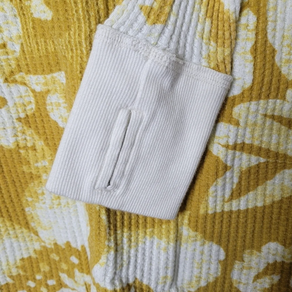 Free People Pretty Little Thermal Shirt Small